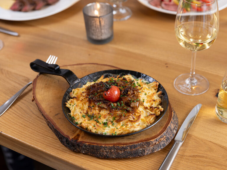 Schwäbische Käsespätzle