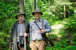 Florian & Karl Sackmann bei der Jagd