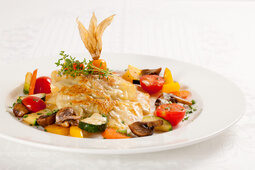 gebratene Maultaschen mit Gemüse