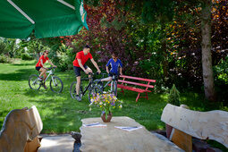 Bikeausfahrt zum Hotel Konradshof