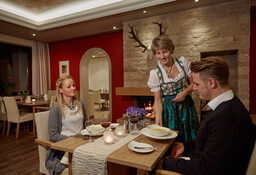 Restaurantgenuß am Kamin