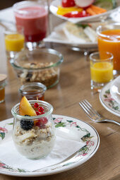 Bircher Müsli zum geniessen beim Frühstück in Hotel Konradshof in Besenfeld